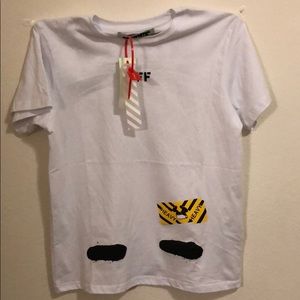 Authentic White off-white tshirt never worn